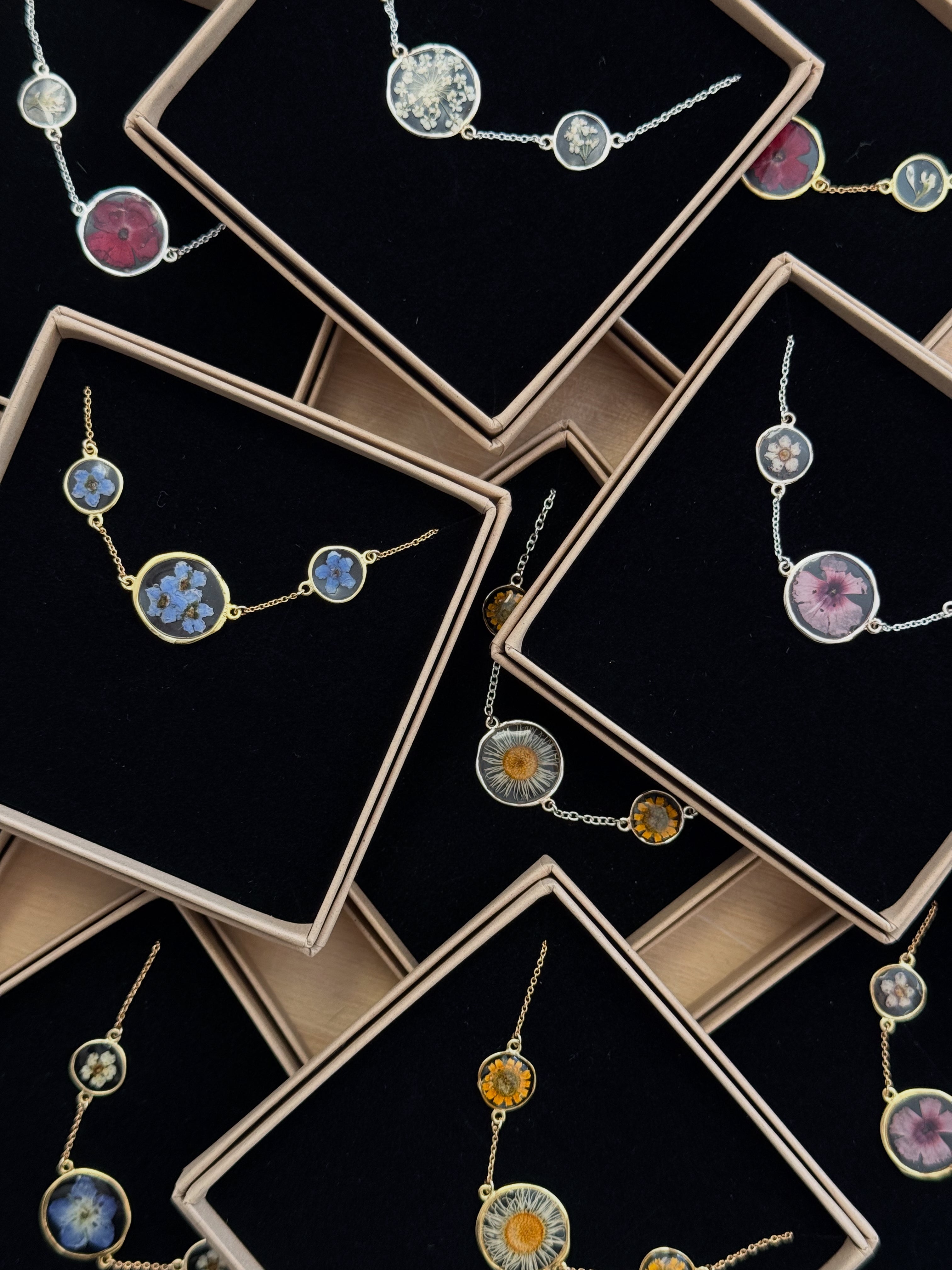 Triple Pendant Necklace